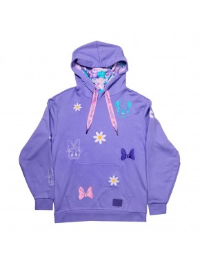 Sudadera morada Disney Loungefly Daisy 85 aniversario