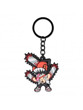 Chaveiro de borracha Chainsaw Man 16 cm