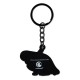 Chaveiro de borracha Pochita Chainsaw Man