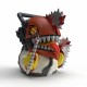 Figura Tubbz Chainsaw Man de PVC em caixa