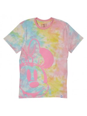 Camiseta unisex Minnie Mouse tie dye multicolor
