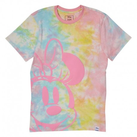 Camiseta unisex Minnie Mouse tie dye multicolor