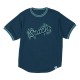 Camiseta azul Stitch Sporty de Disney by Loungefly