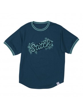 Camiseta azul Stitch Sporty de Disney by Loungefly