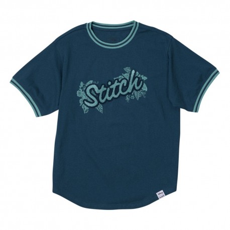 Camiseta azul Stitch Sporty de Disney by Loungefly