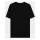 Camiseta negra con símbolo rojo de Doom, 100% algodón