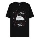 Camiseta negra Exploding Kittens POOF! con diseño de cerdo unicornio