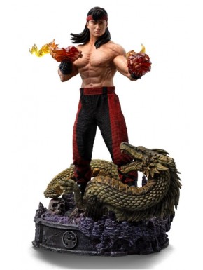 Estatua de Liu Kang de Mortal Kombat escala 1/10