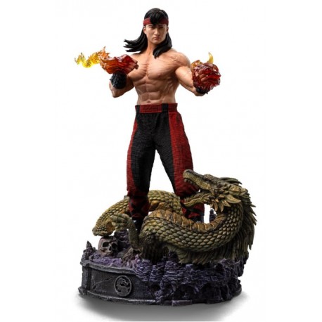 Estatua de Liu Kang de Mortal Kombat escala 1/10