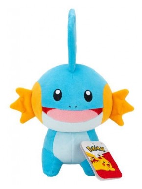 Peluche Mudkip Pokémon 20 cm azul y naranja