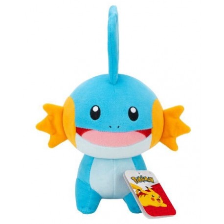 Peluche Mudkip Pokémon 20 cm azul y naranja