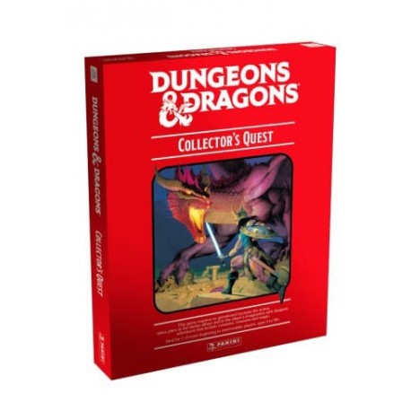 Caja roja de Dungeons & Dragons Collector's Quest con dragón