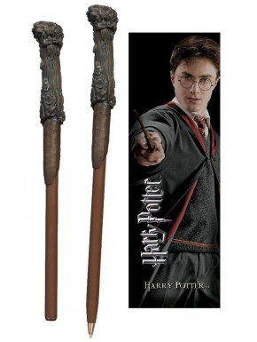 Set Harry Potter bolígrafo varita y Marcapáginas