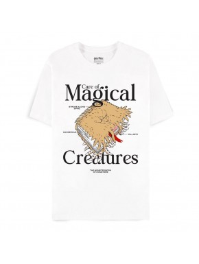 Camiseta blanca Harry Potter Monster Book