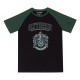 Camiseta Slytherin Harry Potter negra y verde