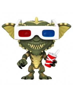 Figura POP! Movies Gremlin con gafas 3D y refresco