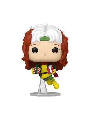 Figura de vinil POP! da Marvel HoliDivas Rogue com presentes