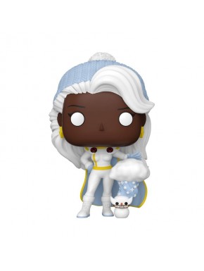 Figura POP! de Storm com gorro azul e capa branca