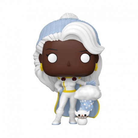 Figurine POP! de Storm avec bonnet bleu et cape blanche