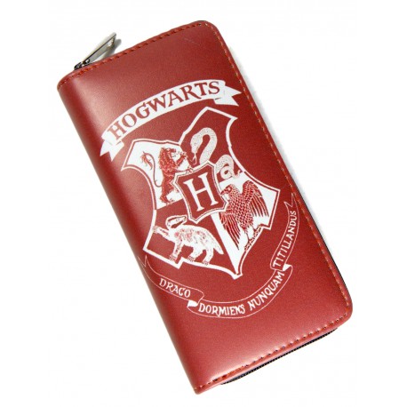 Cartera con cremallera Harry Potter Hogwarts