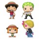 Figuras POP de One Piece Luffy Zoro Nami Sanji
