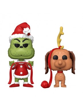 Figuras POP del Grinch y Max 9 cm en caja