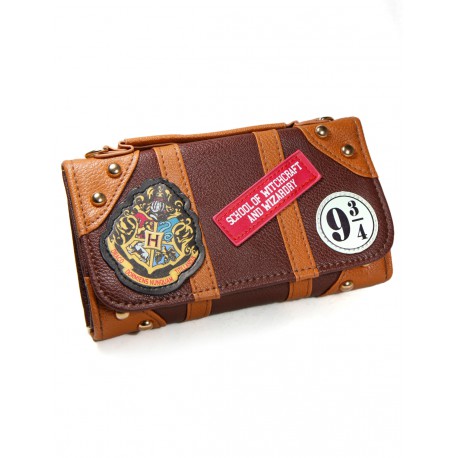 Cartera billetera vintage Hogwarts