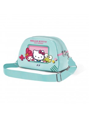Bolso bandolera Hello Kitty Videogame turquesa