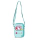 Bolso bandolera Hello Kitty turquesa con diseño de videoconsola