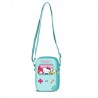 Bolsa Transversal Celular Hello Kitty Turquesa