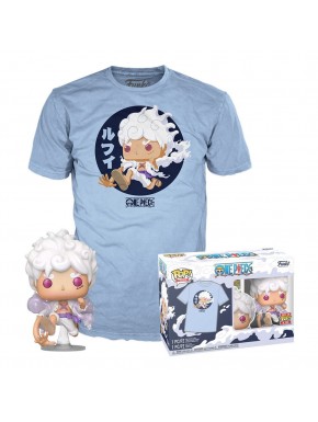 Set de camiseta y figura POP de Luffy Fifth Gear