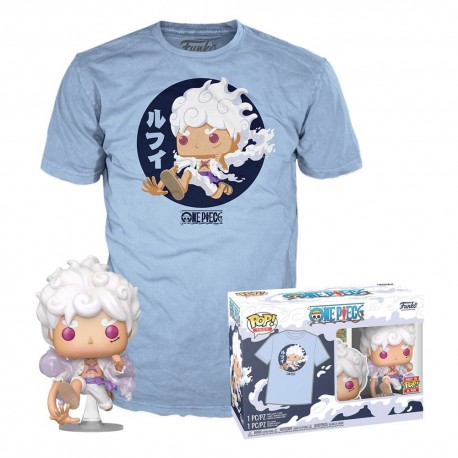 Set de camiseta y figura POP de Luffy Fifth Gear