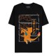 Camiseta negra de Charizard con licencia oficial