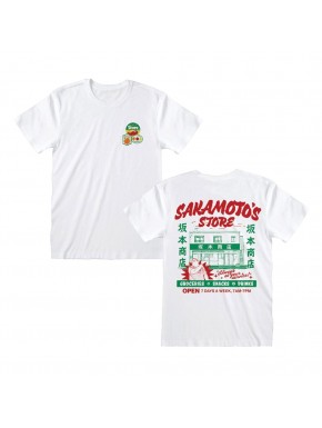 T-shirt Sakamoto Days en coton avec design fruité