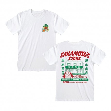 Camiseta Sakamoto Days de algodón con diseño fruity