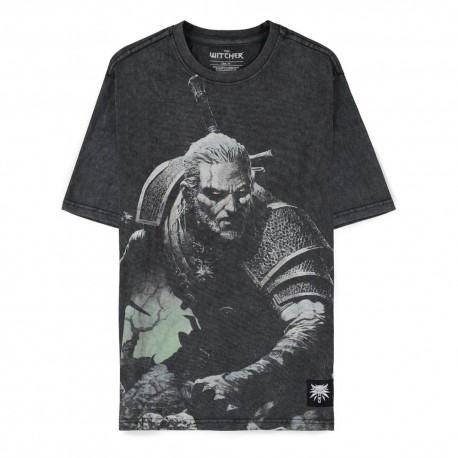 Camiseta gris de Geralt de The Witcher