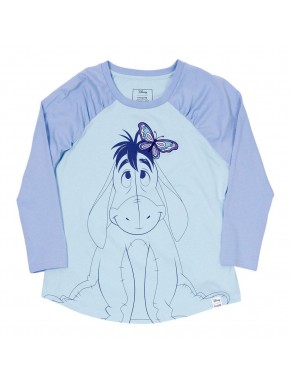Camiseta azul de Igor con mariposa de Loungefly