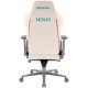 Chaise gaming Phoenix Nova en crème et rose