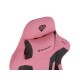 Chaise de gaming rose Genesis Nitro 720 avec design ergonomique