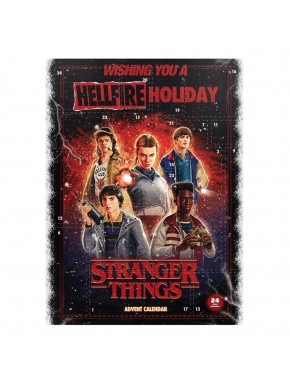 Calendario de Adviento Stranger Things con regalos temáticos