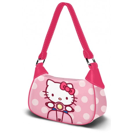 Sac Rose Hello Kitty Moto Fancy Casual avec design allongé