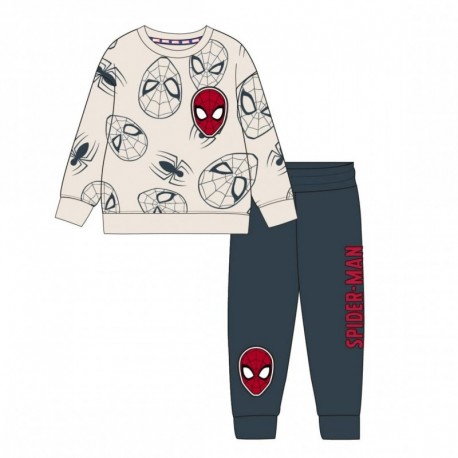 Survêtement Spiderman pour enfants en couleurs claire et sombre