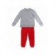 Survêtement Hello Kitty pour filles avec sweat gris et pantalon rouge