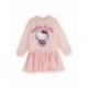 Moletom rosa Hello Kitty com tule para meninas