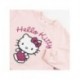 Moletom rosa Hello Kitty com tule para meninas