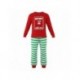 Pijama natalino vermelho e verde The Elf para crianças