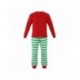Pijama natalino vermelho e verde The Elf para crianças