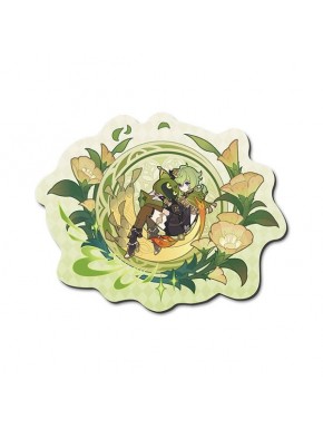 Mousepad de Collei Genshin Impact com design floral