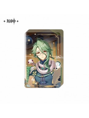 Enfeite de acrílico Baizhu Genshin Impact 8,5 cm