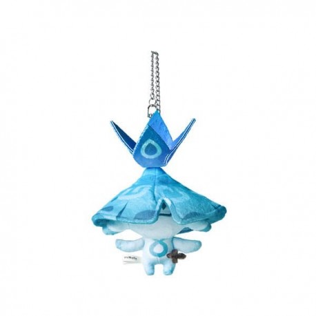 Porte-clés peluche Aranara bleu de Genshin Impact
